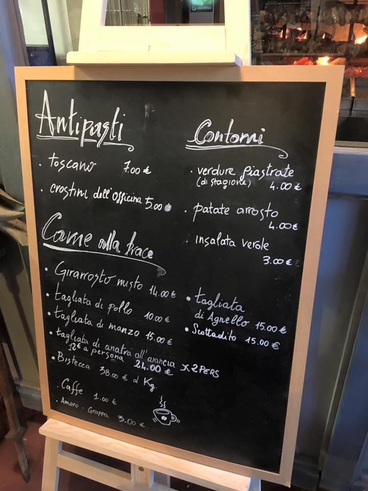 menu officina san pancrazio
