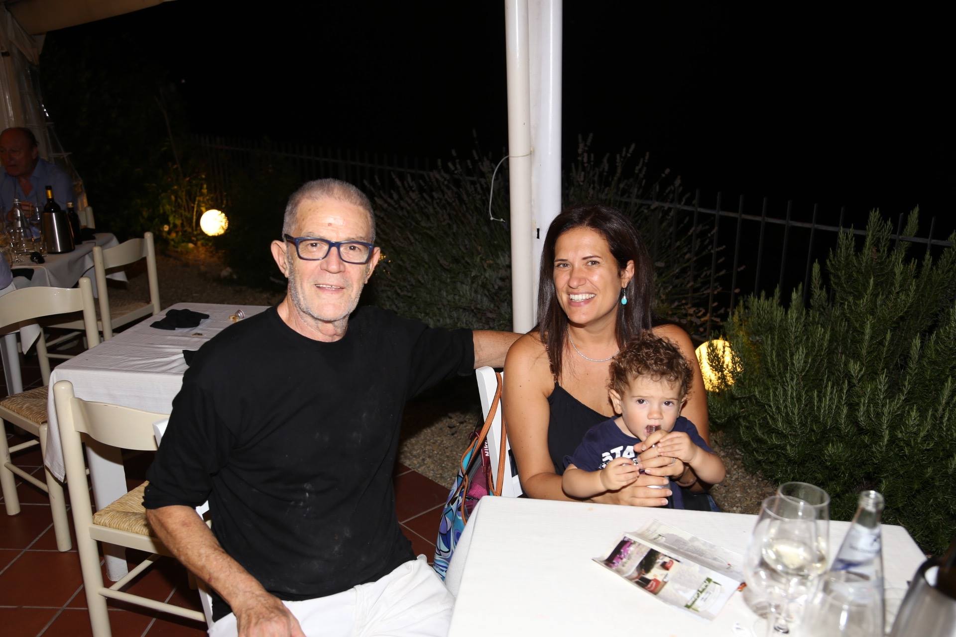 a cena con stefano