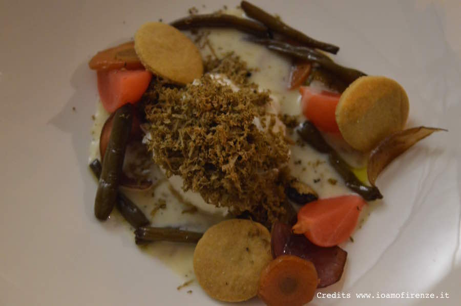 uovo poche con giardiniera