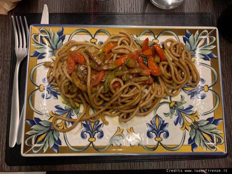 spaghetti alle verdure