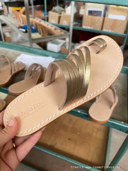 Made in Italy Sandalo uomo in pelle fatto a mano personalizzabile Scarpe Calzature uomo Sandali Sandali sportivi Sandali Artigianali Uomo in Cuoio e Pelle al Vegetale Mario Doni 